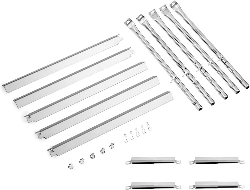Charbrofire 463448021 Performance Grill Replacement Parts for Charbroil Grill Parts 5 Burner G327-2100-W1 Heat Tent G325-0002-W1 Char-Broil 463449021 463459021 463450022 463458021 463455021 G429-5102-W1 - Image 1
